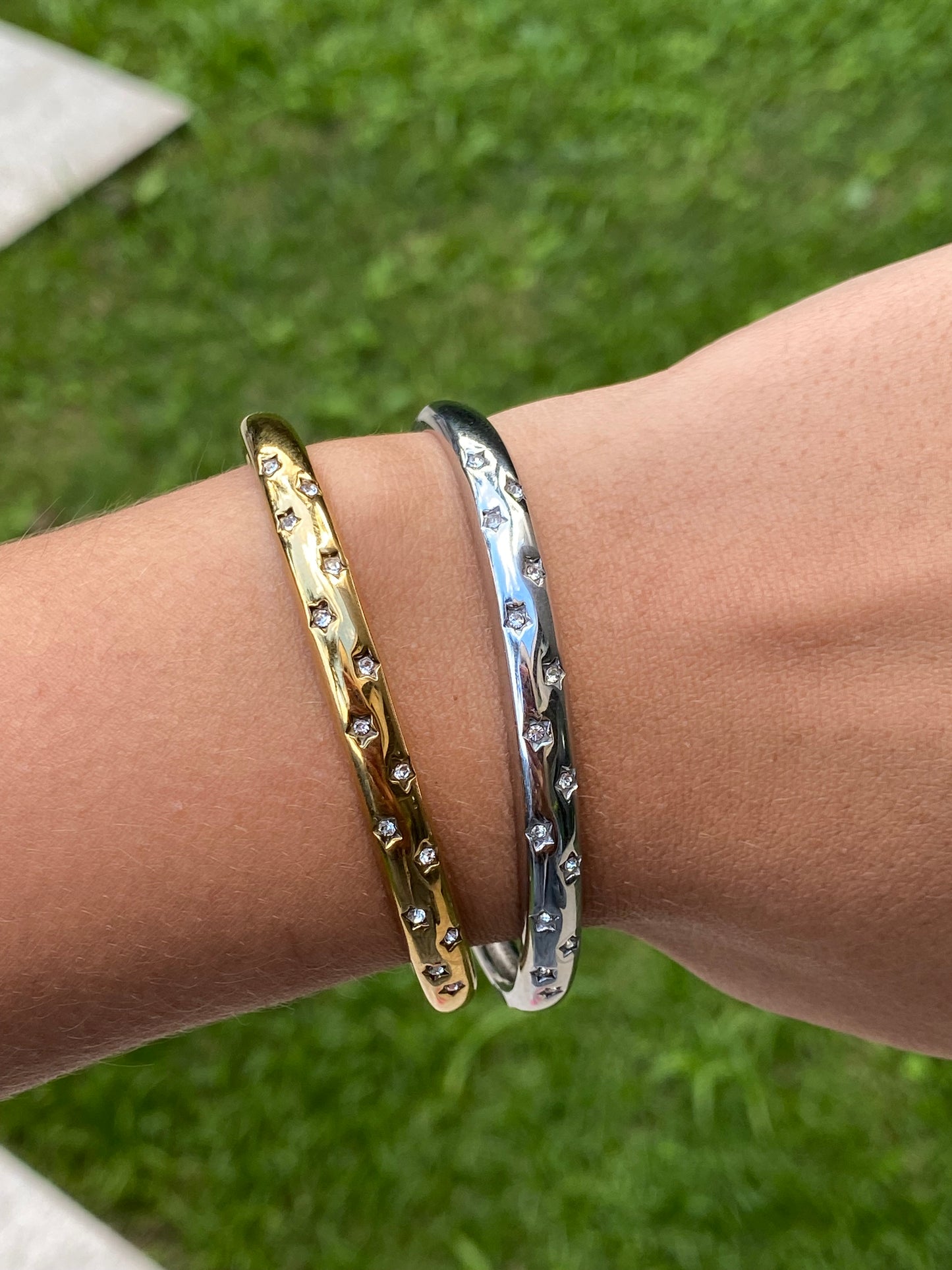 Bracelete Sparkle Prateado