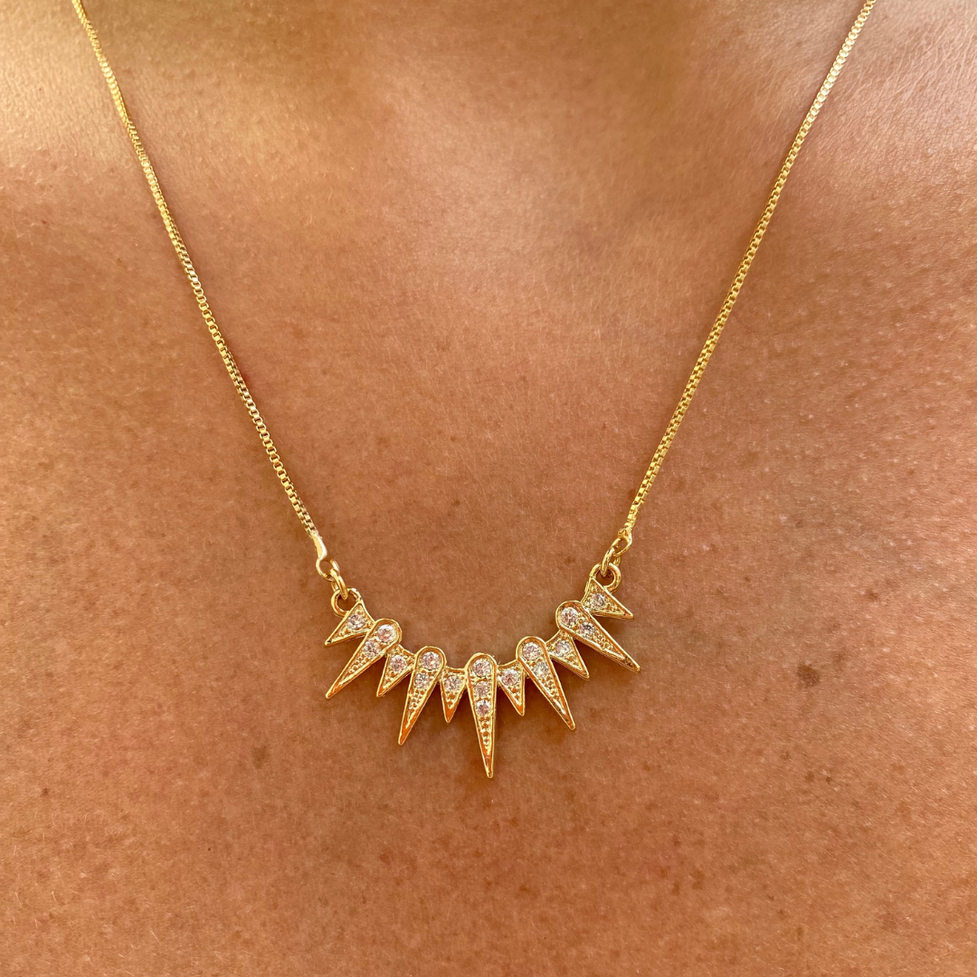 Colar Galaxy Folheado a Ouro 18k