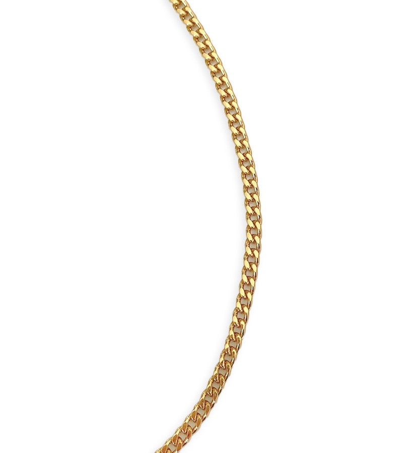 Choker Elo Folheada a Ouro 18k