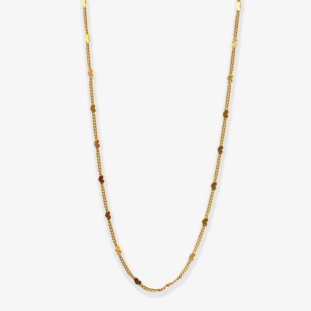 Colar Heart Folheada a Ouro 18k