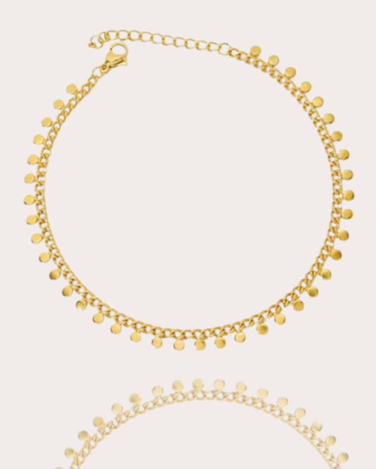 Choker Balls Folheada a Ouro 18k