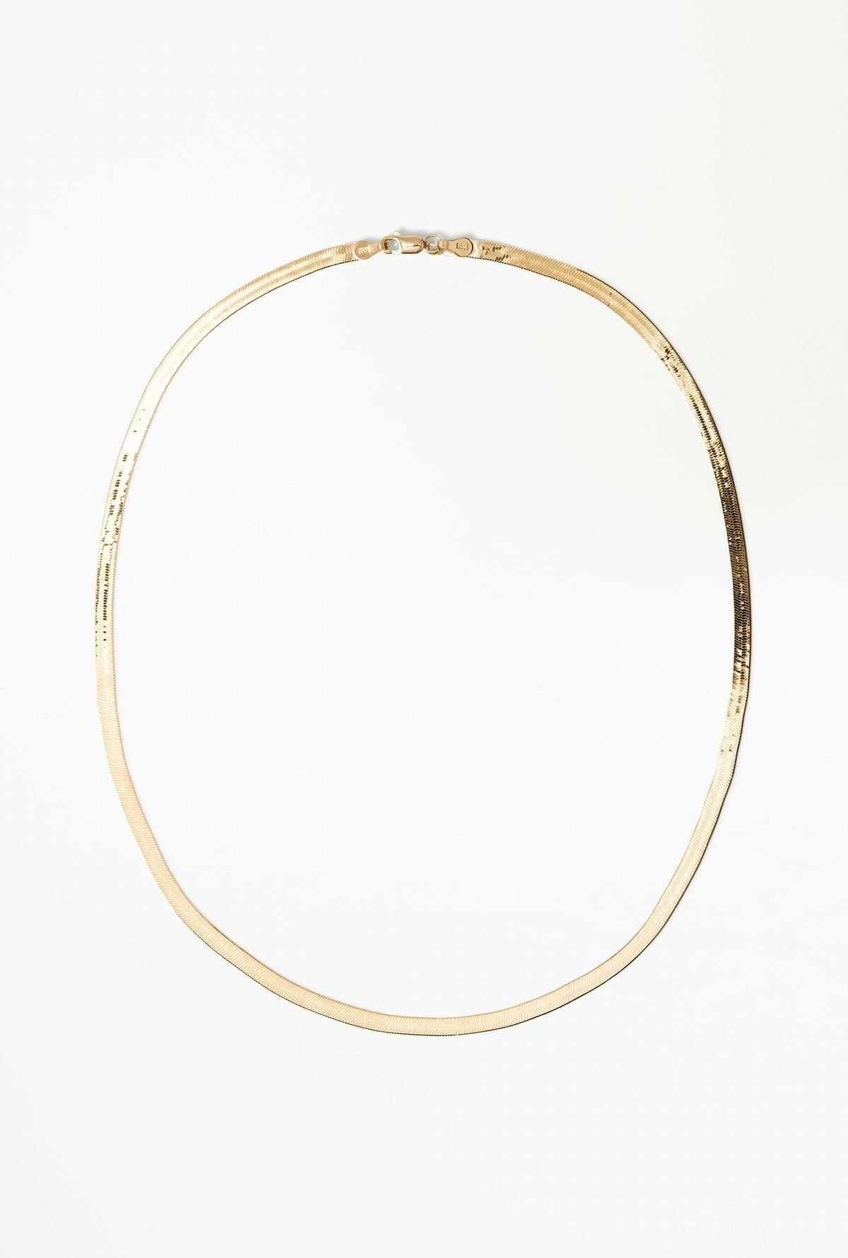 Choker Fita Folheada a Ouro 18k