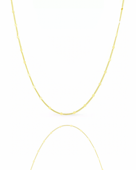 Colar Lilu Folheado a Ouro 18k