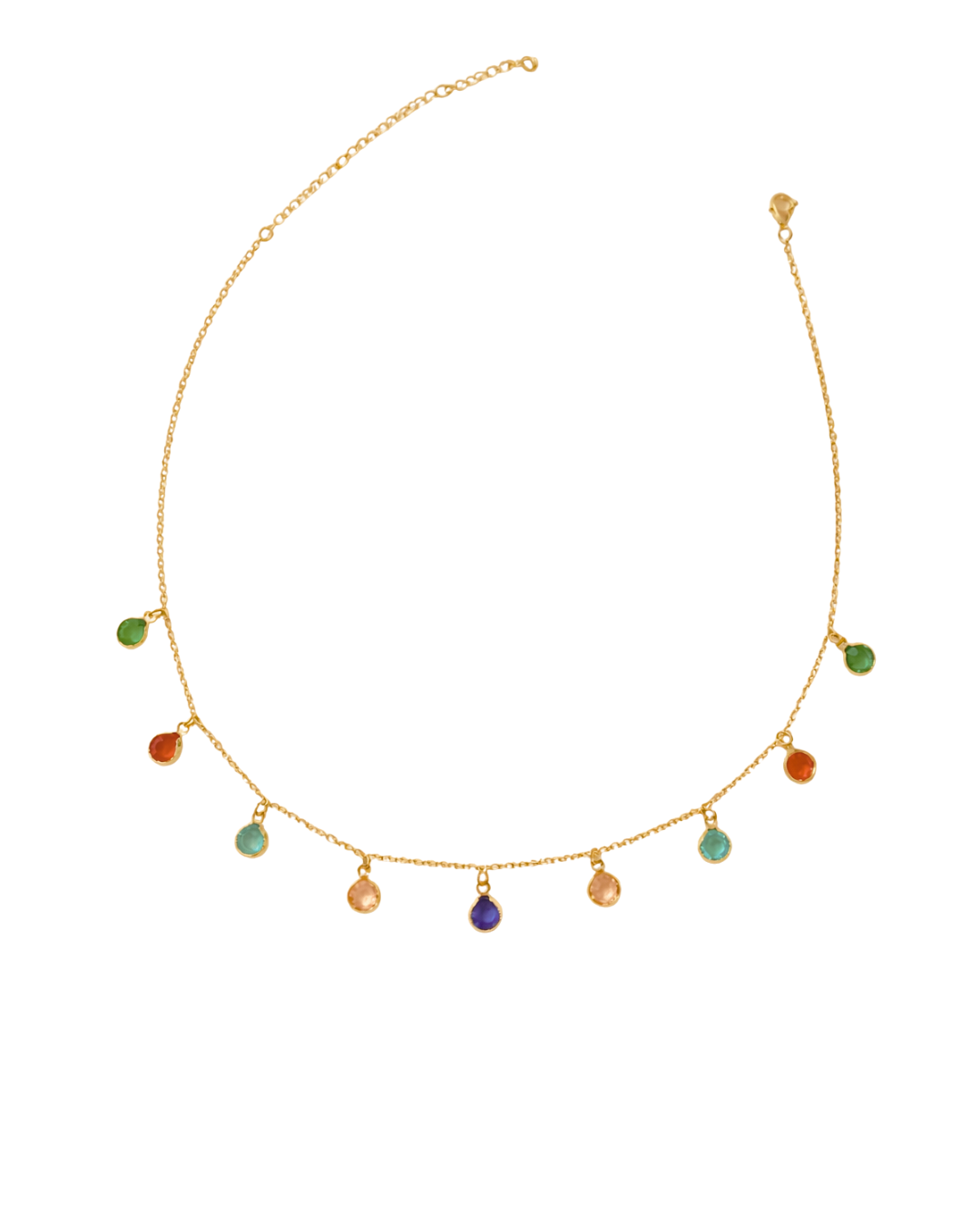 Colar Colors Folheado a Ouro 18k