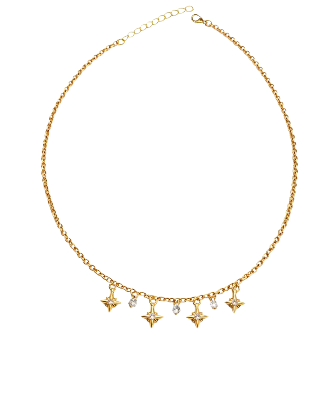 Colar Stars com Zircônia