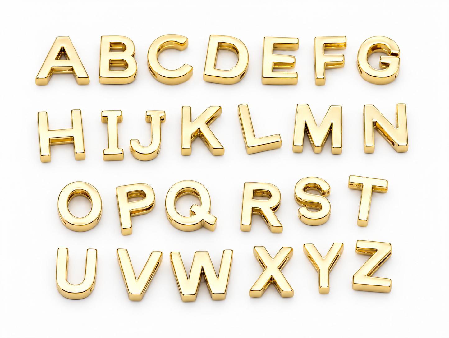 Choker Curves Letters Personalizado Folheada a Ouro 18k
