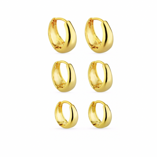 Trio Argolinhas Circles