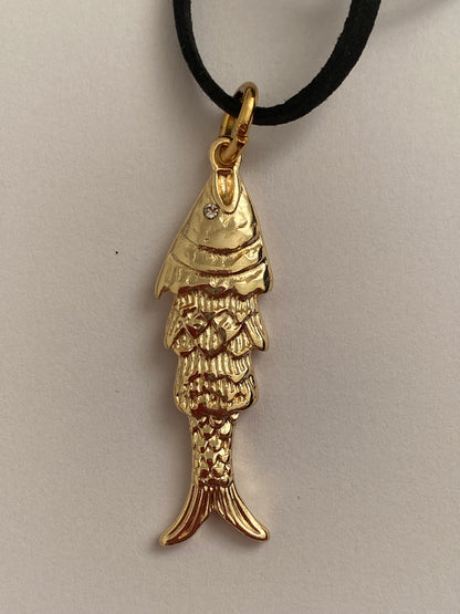 Colar Camurça Fish