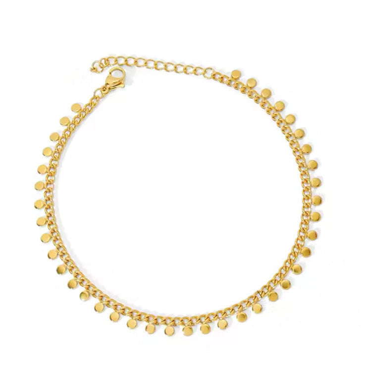 Choker Balls Folheada a Ouro 18k