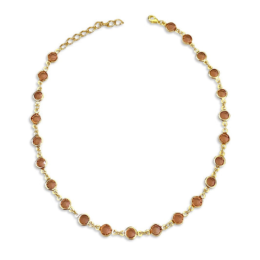 Choker Aurora Folheada a Ouro 18k