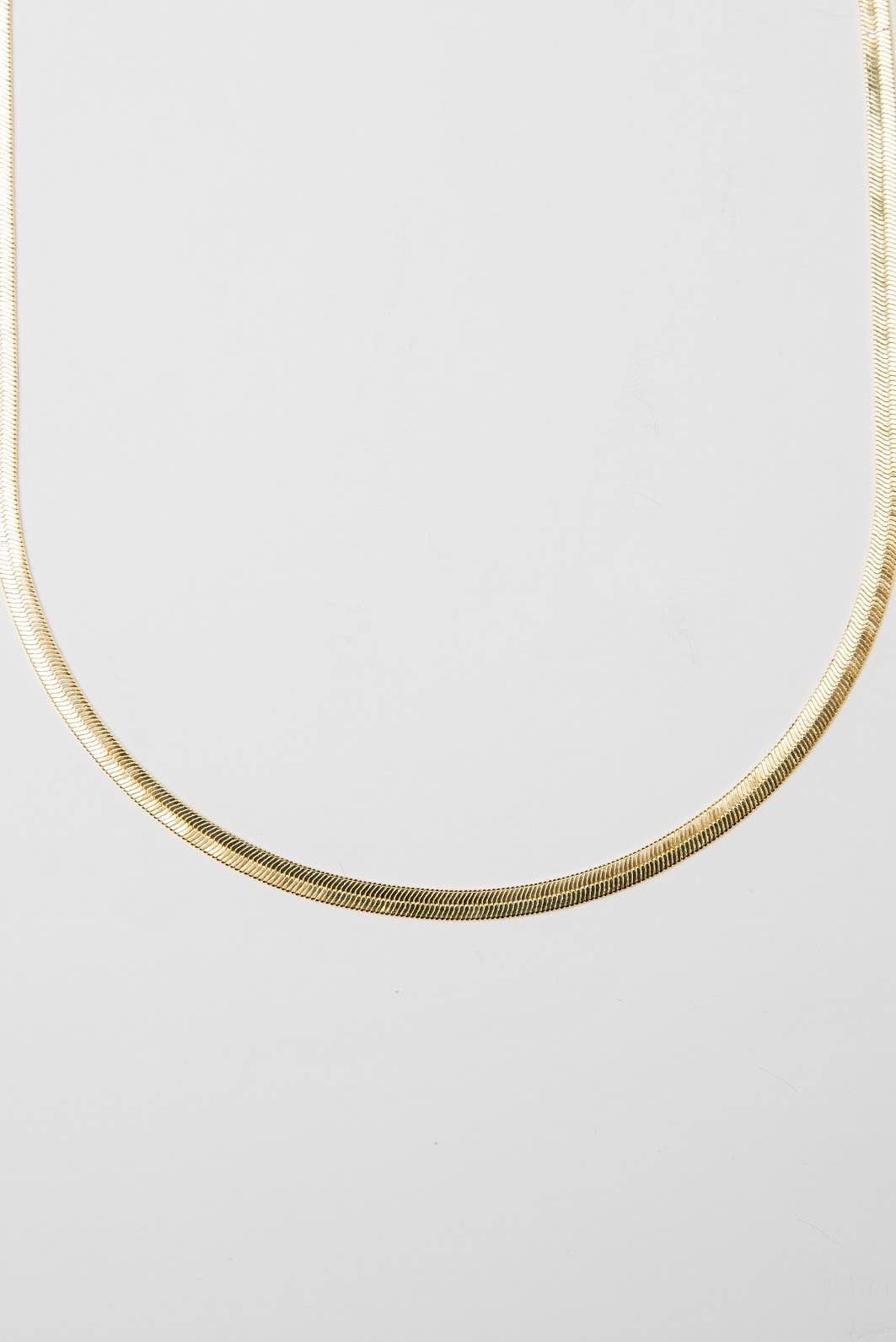 Choker Fita Folheada a Ouro 18k