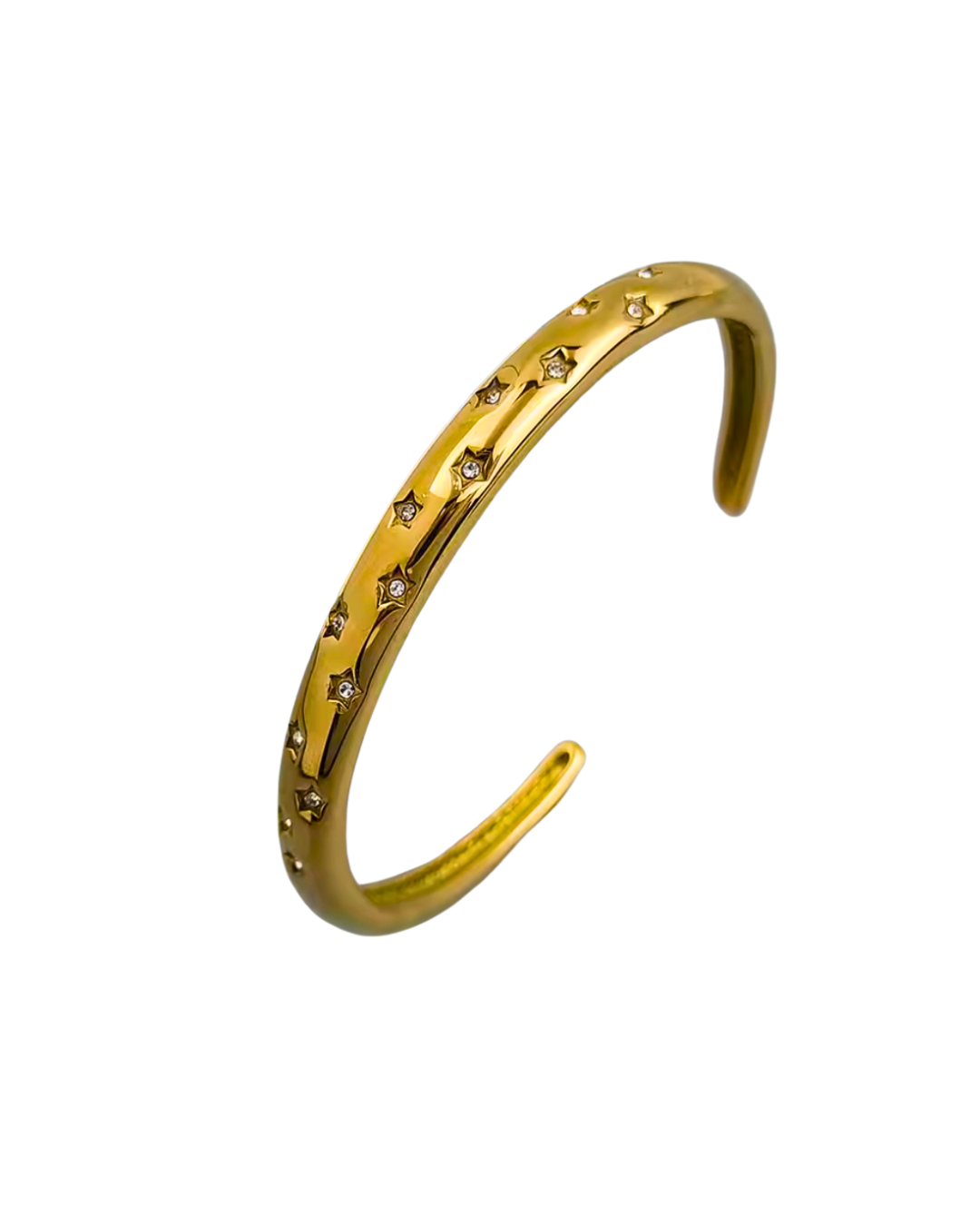 Bracelete Sparkle Folheado a Ouro 18k