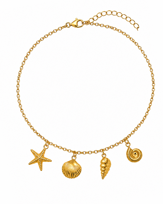 Colar Oceano Folheado a Ouro 18k