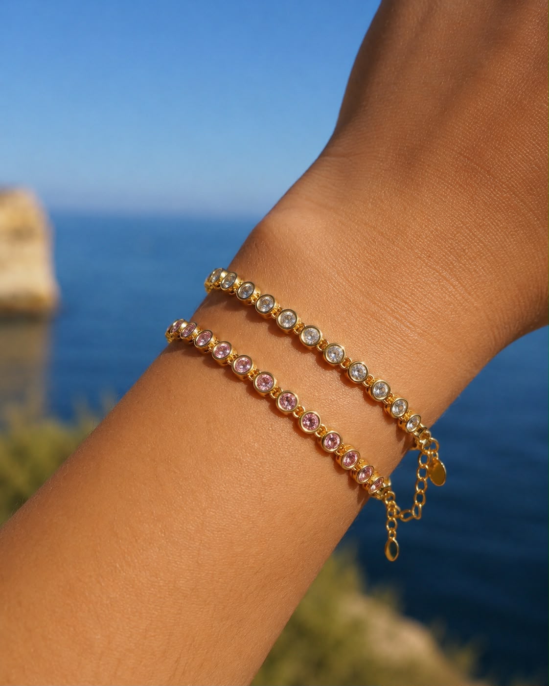 Pulseira Siena Glow Folheado a Ouro 18k